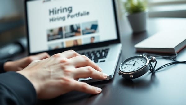 Why Hiring Managers Scan Your Portfolio in 8 Seconds